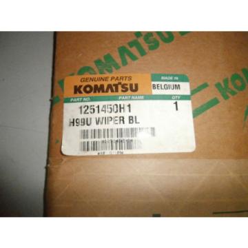 New Genuine Komatsu 1251450H1 Wiper Blade OEM *NOS*