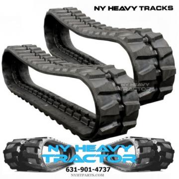 TWO NY HEAVY RUBBER TRACKS FITS KOMATSU PC50MR-2 400X72.5X74 FREE SHIPPING