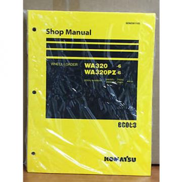 Komatsu WA320-6, WA320PZ-6 Wheel Loader Shop Service Repair Manual