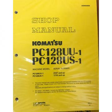 Komatsu Service PC128US-1, PC128UU-1 Shop Manual