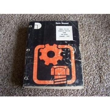 Komatsu TD-20G Crawler Tractor Factory Original Parts Catalog Manual Manual