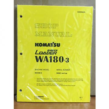 Komatsu WA180-3, Avance Wheel Loader Shop Service Repair Manual