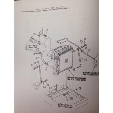 KOMATSU PC120-6 Hydraulic Excavator Parts Manual Book