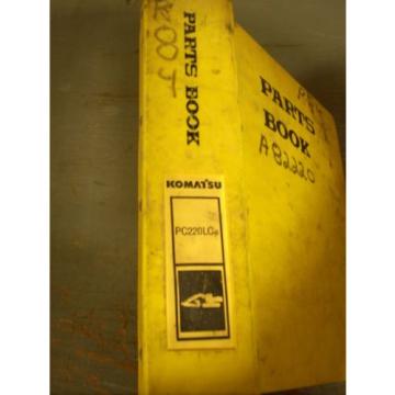 Komatsu Parts Manual PC220LC-6 Hydraulic Excavator