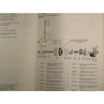 KOMATSU DRESSER TD-9 SERIES B CRAWLER TRACTOR BULLDOZER PARTS BOOK MANUAL 1974