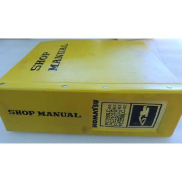 Komatsu PC200LC-6 PC210LC-6 PC220LC-6 PC250LC-6 Excavator Service Shop Manual