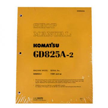 Komatsu Service GD825A-2 Series Mobile Grader Manual