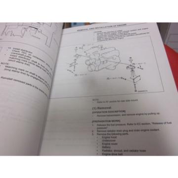 Komatsu TB45E Series Forklift Truck Engines Service Manual