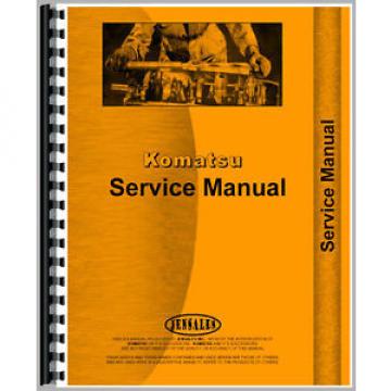 New Komatsu D21A-6 Bulldozer Chassis Service Manual