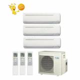 12k + 12k + 18k Btu Daikin Tri Zone Ductless Wall Mount Heat Pump AC