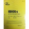 Komatsu HM400-1L Shop Service Manual Articulated Dump Truck #1 small image