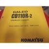 Komatsu CD110R-2 Crawler Carrier Operation &amp; Maintenance Manual s/n 1501- #1 small image