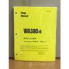 Komatsu WA380-6 Wheel Loader Shop Service Repair Manual (H65001 &amp; up)