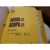 KOMATSU D39EX-21 D39PX-21 BULLDOZER SHOP MANUAL S/N 1001 &amp; UP