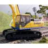 Komatsu Stobart PC340 360 Tracked Excavator Digger 1:76 HO/OO/00 Oxford Model