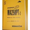 PARTS MANUAL FOR WA250PT-3 SERIAL A78000 KOMATSU WHEEL LOADER