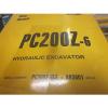 Komatsu PC200Z-6 Hydraulic Excavator Repair Shop Manual