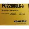 Komatsu PC228US-3  PC228USLC-3 Hydraulic Excavator Shop Manual #5 small image