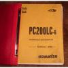 1998 Komatsu PC200LC Hydraulic Excavator Parts Book #2 small image