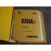 Komatsu D355A-3 -1010- Bulldozer Dozer Factory Service Shop Repair Manual