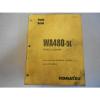 KOMATSU, WA 480-5L Wheel Loader Parts Book