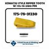 (1) 175-78-31230 KOMATSU STYLE RIPPER TOOTH W/ 175-78-21810 PIN #1 small image