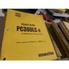 KOMATSU PC300LC-8 HYDRAULIC EXCAVATOR PARTS BOOK / MANUAL S/N A90001 &amp; UP