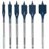 Bosch Daredevil Standard Spade Bit Set Paddle Design Faster Drilling (6-Piece)