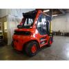 2005 LINDE H80D 17500 LB DIESEL FORKLIFT ENCLOSED HEATED CAB 3397 HOURS