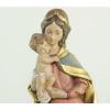 Sculpture Wood Linde Mary Madonna Mother Of God Jesus Child Height:38cm