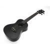 kokio Linde Concert Ukulele mit Tasche, Schwarz #1 small image