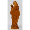 Skulptur Holz Linde handgeschnitzt Maria Muttergottes Madonna mit Kind H. 37 cm