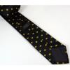 Teapot Tie Linde Lane Black Gold Coffee Shop Waiter Necktie