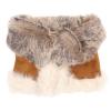 NEW UGG Scarf Linde Snood Sheepskin Shearling $600 retail