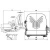 Grammer B12 Schalter Pvc 1127771 Sitz Stapler Linde Still Hyster Clark Jale GS12