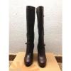 UGG LINDE JAVA LEATHER HEEL BOOTS US 7 / EU 38 / UK 5.5