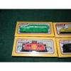 HO scale 4 car Life Like Lot Linde Box Hudson Tanker Santa Fe caboose Erie Hoppr