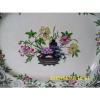 Minton M &amp; Co Linde Pattern Floral Large Meat Platter #1