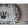 Minton M &amp; Co Linde Pattern Floral Large Meat Platter #1