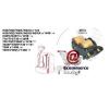 CHAPE COMPLETTE DOUBLE GALET B7173 FENWICK LINDE N20 N25 N20L N20LI &gt;N°149R #1 small image