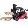 Bruder Spielwaren Linde Carrello elevatore H30D 02511 #1 small image