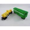 Set of 2 LIFE-LIKE 8475 Linde Box Car &amp; 8522 Hudson Tank Car HO scale train HBO