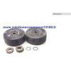 KIT 2 ROUE STABILISATRICE CAOUTCHOUC 125 50 60 20 mm LINDE FENWICK GERBEUR XG10 #1 small image