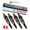 4 x BOSCH Duraterm Glow plug 0250201032 GLP002 1.4 1.6 1.7 1.9 D TD VW T3 T4 #1 small image