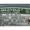 Sumitomo SM-Cyclo HC 3115/09 Inline Gear Reducer 522:1 Ratio 033 Hp