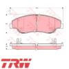 TRW Bremsbelagsatz Bremsbeläge Bremsklötze Vorn KIA 23442 GDB3241