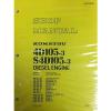 Komatsu 4D105-3 S4D105-3 Series Engine Factory Shop Service Repair Manual #1 small image