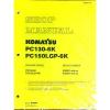 Komatsu Service PC150LGP-6K, PC130-6K Shop Manual NEW #1 small image