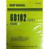 Komatsu 6D102 Series Engine Factory Shop Service Repair Manual