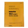 Komatsu Engines 102-E Series Service Shop Manual